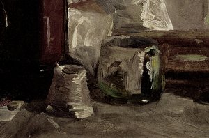 Selbstporträt, 1880 (Detail)